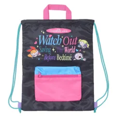 パワーパフガールズ サブリュック ナップサック BK スモールプラネット サブバッグ キャラクター グッズ 