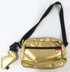 美品 レスポートサック×ポケモン ピカチュウ ショルダーバッグ ゴールド 美品 レスポートサック×ポケモン ピカチュウ ショルダーバッグ