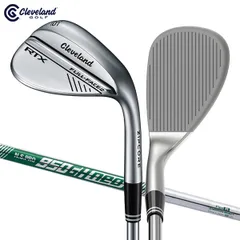 希少❗️クリーブランドウェッジ　ノーメッキ58度 54度 50度セット クリーブランド RTX ZIPCORE ツアーラック ノーメッキ仕上げ