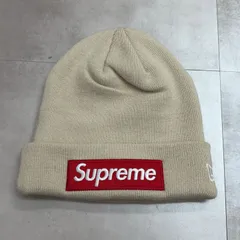 Supreme 24AW New Era Box Logo Beanie Stone ボックスロゴ ビーニー ニット帽 シュプリーム ニューエラ 613M1