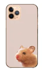 iPhone15Pro ケース カバー iPhone15 プロ スマホケース ハードケース ハムスター 小動物 ゴールデンハムスター 写真 もふもふ 小さい シンプル ゆるい 可愛い かわいい カラー04