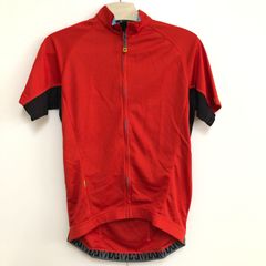 MAVIC マヴィック サイクルジャージ 夏用 半袖 Mサイズ 赤 メンズ ロードバイク ウェア 25a菊ST