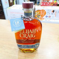 ELIJAH CRAIG エライジャ・クレイグ 18年 シングルバレル ストレートバーボン 750ｍｌ ミスマ店