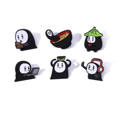 『千と千尋の神隠し』キャラクター メタルピンズ アニメバッジ 人気キャラクター 可愛いデザイン 合金製ピンズ