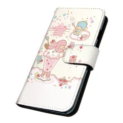 サンリオ 正規品 キキララ OPPO A5 5G A502OP ケース 手帳型 スマホケース [デザイン:7.スターベリー/マグネットハンドあり] SANRIO リトルツインスターズのサムネイル