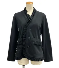 新品未使用。noir kei ninomiya フリルノーカラージャケット 2025年最新】noir kei ninomiya ノーカラージャケットの人気