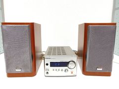 51d1★動作品♪ONKYO オンキョー チューナー付アンプ R-801A スピーカー D-022Aセット