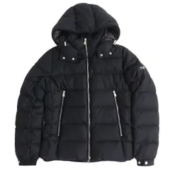 美品△正規品 20AW TATRAS タトラス Rライン MTAT20A4289 DOMIZIANO ドミッツィアーノ ウール WZIP フーデッド ダウンジャケット 黒 01のサムネイル