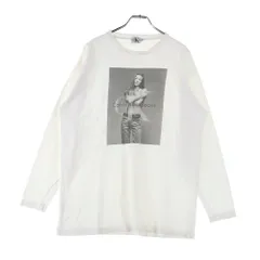 Calvin Klein Jeans (カルバンクラインジーンズ) Kate Moss ケイトモス クルーネック 長袖Tシャツ ロングスリーブ ホワイト