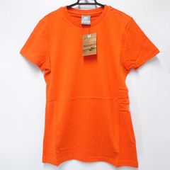 【未使用】ナイキ コットン 無地Tシャツ 半袖 S800 オレンジ  465243 レディース NIKE