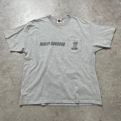 ハーレーダビッドソン 半袖Tシャツ グレー XL【ST170】