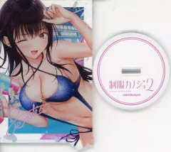 【中古】アクリルスタンド・アクリルパネル [単品] 桃尻芹香 ななめアクスタ #どこ狙ってるのっ! 「PC/PS4/Switchソフト 制服カノジョ2 せりか初恋BOX」 同梱特典