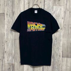 00年代 JERZEES ジャージーズ BACK TO THE FUTURE バック・トゥ・ザ・フューチャー 古着 綿 半袖 プリントTシャツ TEE M