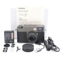 ■シャッター数900枚！新品同様■ FUJIFILM X half X-HF1 チャコールシルバー コンパクトデジタルカメラ 富士フィルム
