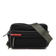 プラダ スポーツ 斜め掛け ショルダーバッグ 4VA122 ブラック ナイロン レディース PRADA【234-96796】