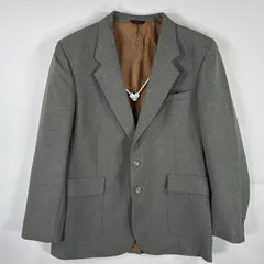 古着 80's/80年代 ヴィンテージ リーバイス Levi's テーラードジャケット ブレザー アクションスーツ 44L  グレー メンズ