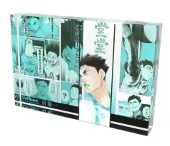 【中古】アクリルスタンド・アクリルパネル 岩泉一 アクリルブロック“HEROES”(2023) 「ハイキュー!!」
