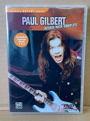 ポールギルバート  DVD  INTENSEROCK:COMPLETE   PAUL GILBERT  リージョンALL    MR.BIG