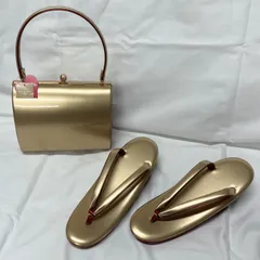 【美品】【未使用品】草履バックセット　匿名配送　訪問着　振袖　入学式　卒業式　成人式　晴れ着　NO2