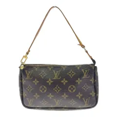 【中古】LOUIS VUITTON ルイ・ヴィトン M51980 モノグラム PVC ポシェット・アクセソワール ポーチ ブラウン 425042 ポーチ