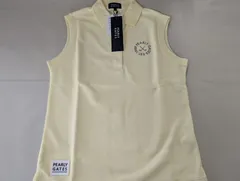 【新品未使用】パーリーゲイツ　6口鹿の子　ノースリーブポロシャツ(通販部)