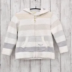 【 gelato pique 】ジェラートピケ ベビモコボーダーパーカー (KIDS)