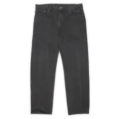 リーバイス Levi's 90s 90年代 505 ブラックデニムパンツ MADE IN USA アメリカ製 BLACK DENIM 501 ジーンズ ヴィンテージ 古着 メンズ ズボン パンツ 黒 W40 L30【中古】