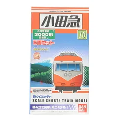 Bトレインショーティー 小田急 3000形 5両セット SE車2箱、SSE車1箱 Bトレインショーティー 小田急電鉄3000形SE｜バンダイ ホビーサイト