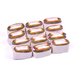 【特価セール】ペーパーマジック 1パック12粒 消耗品 口から紙を吐き出す 舞台用マジック道具 リボンタイプ 手品道具 マジック】マウスコイル (虹色 【手品 １セット)