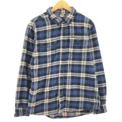 古着 ORVIS 長袖 ヘビーネルチェックシャツ メンズL/eaa405480のサムネイル