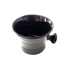 シェービングボウル 磁器製 ブラック