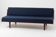 Hans J. Wegner（ハンス・J・ウェグナー） GE258 デイベッド（丸脚） チーク材 GETAMA（ゲタマ）製 デンマーク製 北欧ビンテージ家具/DK16512