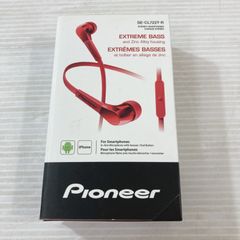PIONEER パイオニア　イヤホン　SE-CL722T-R