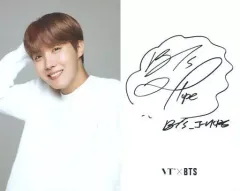 防弾少年団　ホソク　JHOPE サイン　直筆 防弾少年団(BTS) - BTS J-HOPE 直筆サイン BTS 防弾少年団