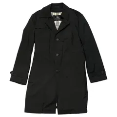 BURBERRY BLACK LABEL(バーバリーブラックレーベル) バーバリーチェックライナー付きステンカラーコート/ベルト付き/ベルテッド/トレンチコート BMA29-106-09 M ブラックのサムネイル