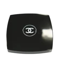 シャネル CHANEL ココマーク ミロワールドゥーブルファセット コンパクトミラー 黒 ブラック 137500 /AQ ■OS ■OH