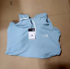 THE NORTH FACE ザノースフェイス ホワイト ラベル フーディー Tシャツ スカイブルー