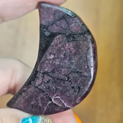 希少✨ユーディアライト✨お月様✨カービング✨