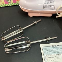 未使用　パティシエ ハンドミキサー パールか金属　No.D-1113