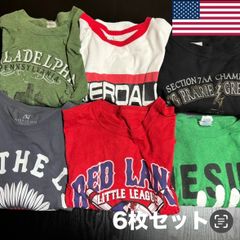 【古着】US半袖Tシャツ6枚セット アメリカ古着 アメカジ おまとめ お買得