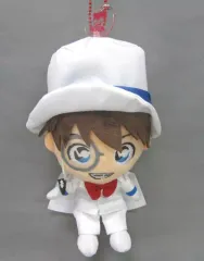 【中古】ぬいぐるみマスコット・ぬいぐるみバッジ 江戸川コナン(怪盗キッド) ぬいぐるみマスコット 「名探偵コナン・ワールド」 ユニバーサル・スタジオ・ジャパン限定