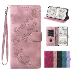 【在庫処分】らくらくスマートフォン F-01L スマホケース 手帳 かわいい お財布機能 ストライプ付きドコモ f-42a f-42a f-01l ケース 財布型 f-01l 落下防止 らくらくスマートフォン F-42A 手帳型 ケース 手帳型 上品 携帯ケー