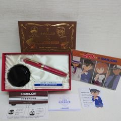 M0429D1 未使用★名探偵コナン×セーラー万年筆   江戸川コナンモデル