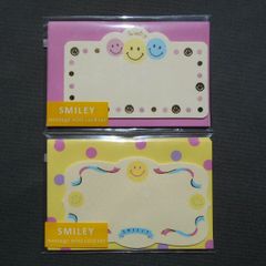 メッセージミニカード（封筒付き）　SMILEY　2点セット　NC7266 NC7267