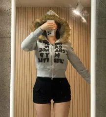 2025年最新】ファーパーカー グレーの人気アイテム - メルカリ