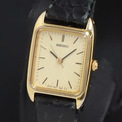 稼働良品 SEIKO レディース オクタゴン 革ベルト 5421-5240 - メルカリ