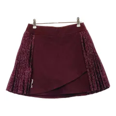 サイズ：XS RLX ラルフローレン  インナー付き スカート 花柄 レッド系 [240101388348]# ゴルフウェア レディース ストスト