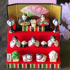 骨董お雛様小ぶりひな祭り雛道具明治時代いろいろセット