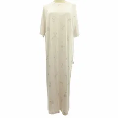 ジェラートピケ gelato pique × ピーナッツ PEANUTS コラボ タグ付 スヌーピー パジャマワンピース ルームウェア 総柄 プリント ピンク F ■GY31