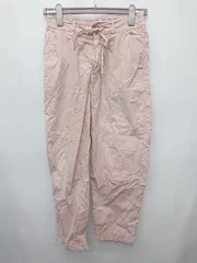 ◇ ⊂ D.M.G. ドミンゴ イージー テーパード パンツ サイズM ピンク レディース P  【1409090007187】